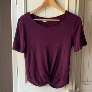 Aeropostale Maroon Top